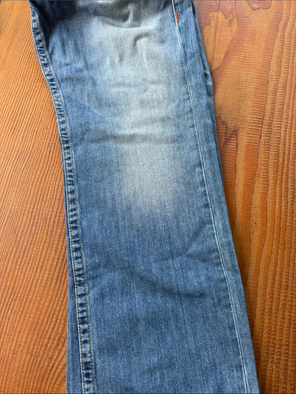 True Religion Slim Straight Light Blue Washed Jeans